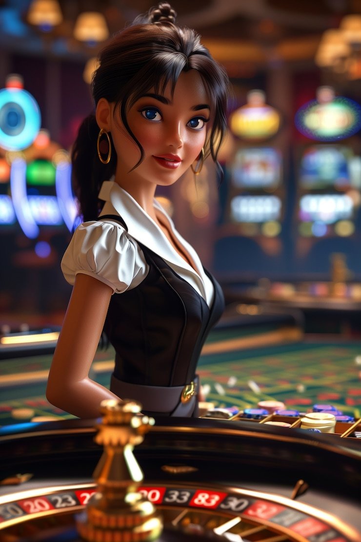 Tampilan permainan live roulette dengan statistik real-time di jujur 4d